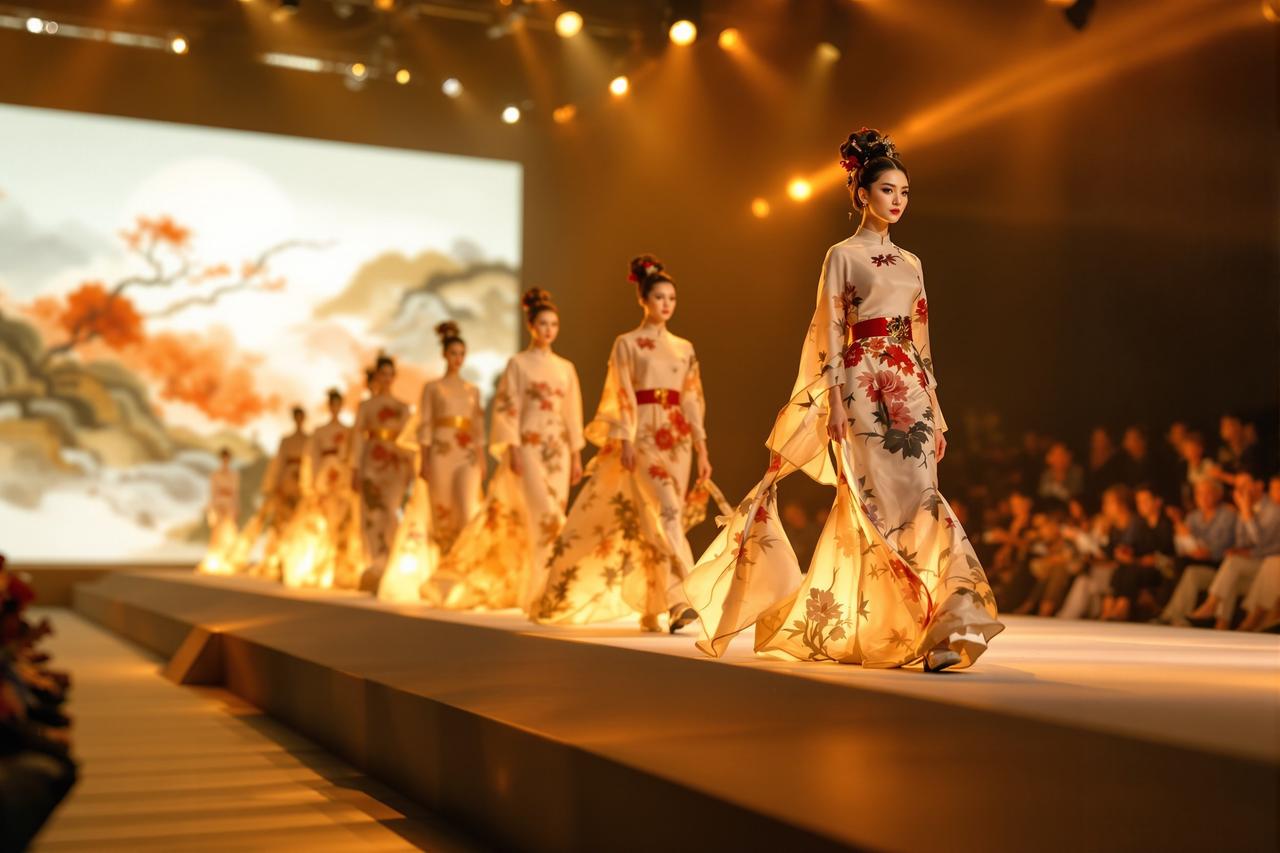 海角黑料 - 国际时装周中国设计师作品惊艳亮相，东方美学征服全球